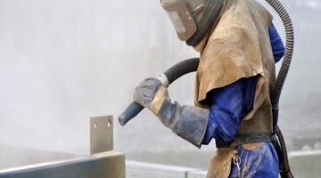 Abrasive Blasting corrosion protect